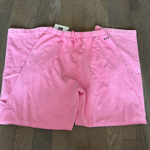 SOLD- BNTW - GAP x Madhappy - Straight Sweatpants - S - Pink/Meadow - Picture 3 of 7